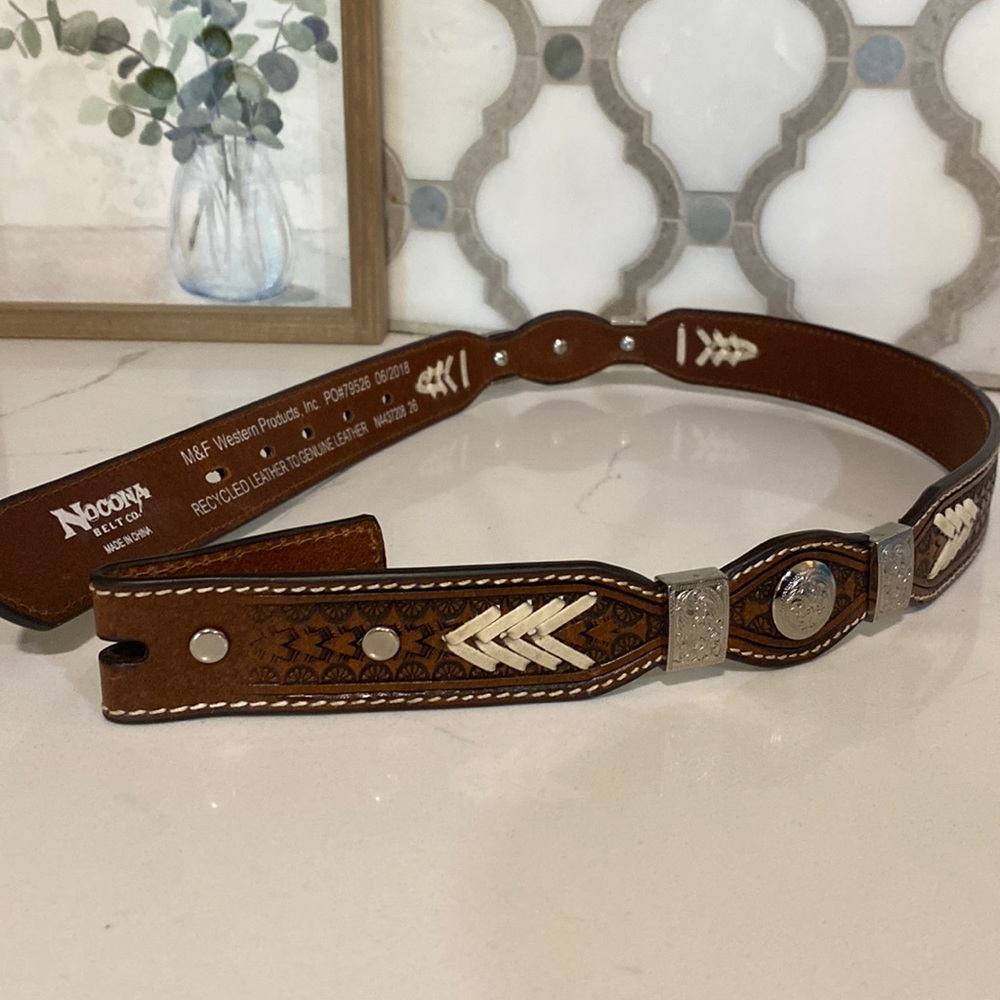 Boys western belt